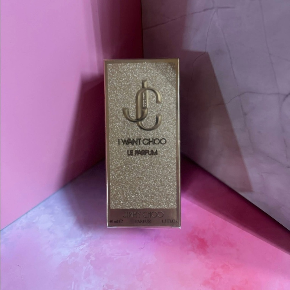 Jimmy Choo I Want Choo Le Parfum - Gold Glitter Box